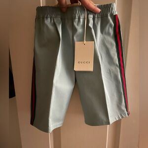 Gucci shorts Boys 2T looks like a 3T (runs large)